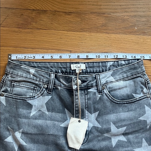 Starry Gray Flare Jeans - Picture 7 of 8